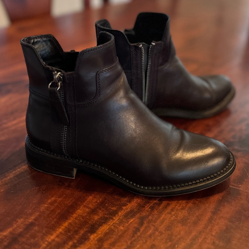 Franco Sarto Black Booties